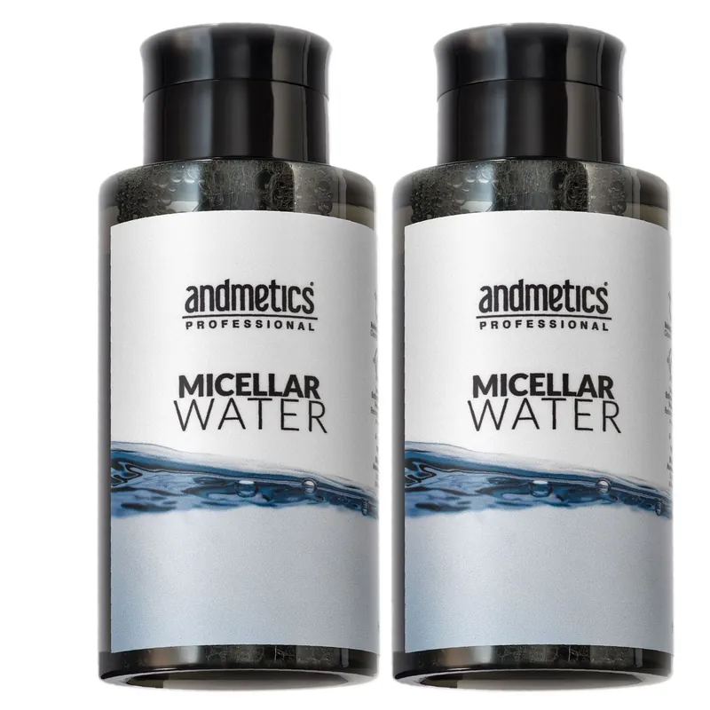 Andmetics Micellar Water 2 x 250 ml Mizellenwasser Gesicht Reinigung Set Online Kaufen