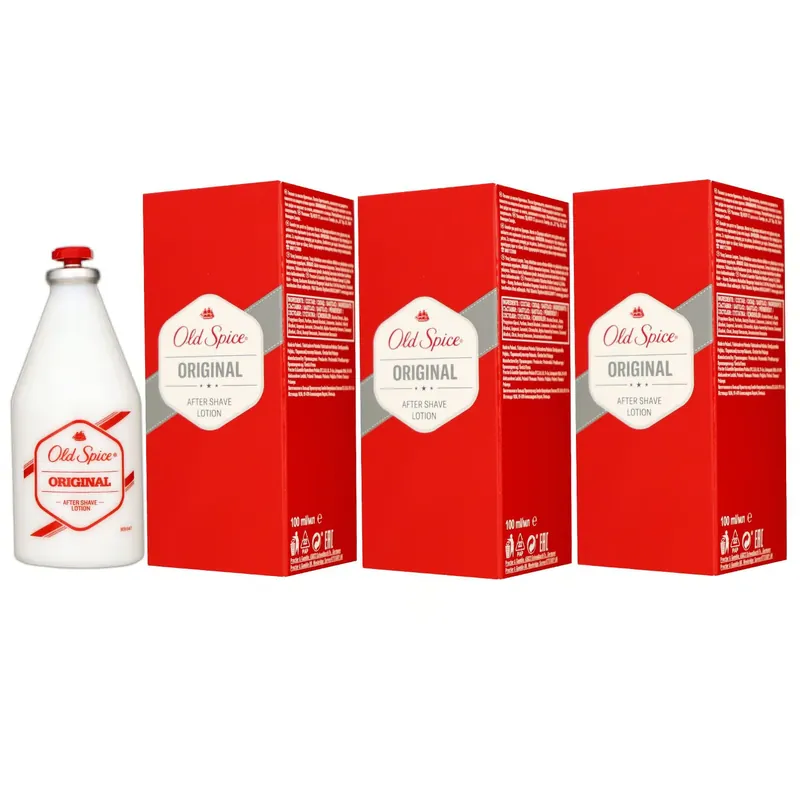Kracherpreis Old Spice Original 3 x 100 ml After Shave Aftershave Set Herren