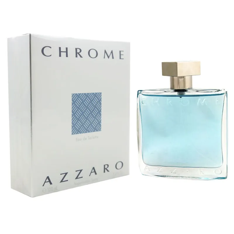 B WARE Azzaro Chrome 100 ml Eau de Toilette EDT Herren Duft Parfum Für Ihn Preisreduziert
