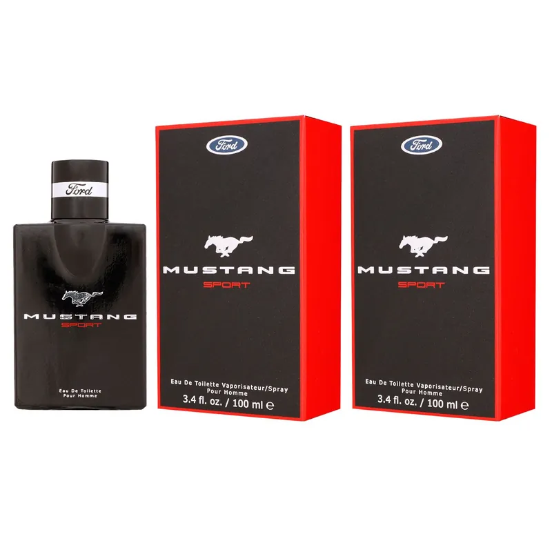 Neuheit Ford Mustang Sport 2 x 100 ml Eau de Toilette EDT Set Herrenduft