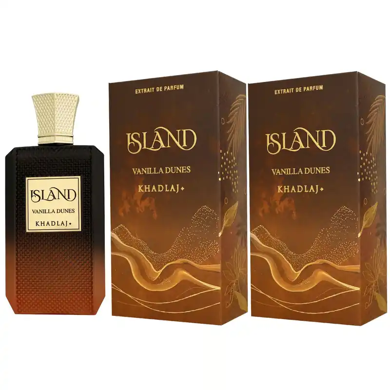 Highlight Khadlaj Island Vanilla Dunes 2 x 100 ml Extrait de Parfum Set Herrenparfum
