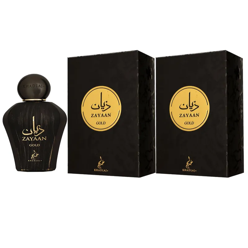 Bestseller Khadlaj Zayaan Gold 2 x 100 ml Eau de Parfum EDP Herrenparfum Set