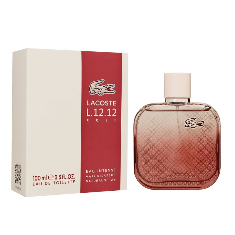 Lacoste L.12.12 Rose Eau Intense 100 ml Eau de Toilette EDT Damenduft Preisknaller