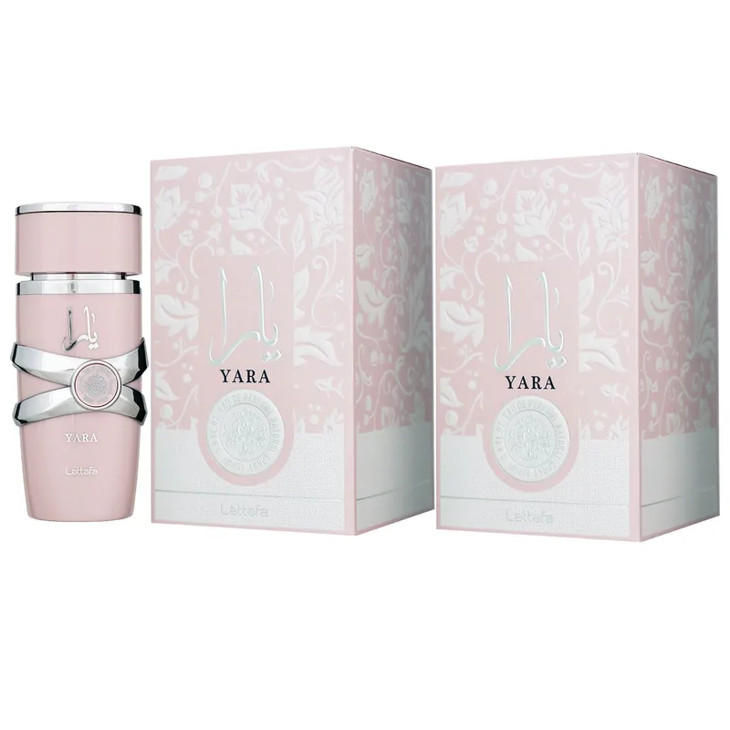 Solange Der Vorrat Reicht Lattafa Yara 2 x 100 ml Eau de Parfum EDP Set Damenparfum
