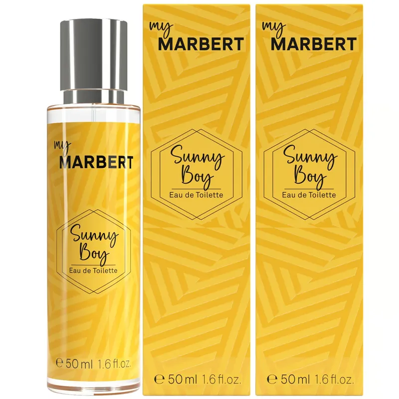 Marbert Sunny Boy 2 x 50 ml Eau de Toilette EDT Herrenduft Set Knallerangebot