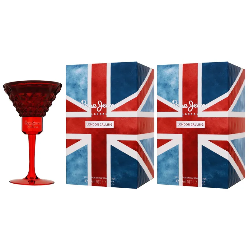 Pepe Jeans London Calling for Her 2 x 50 ml Eau de Parfum EDP Set Damenparfum Günstig