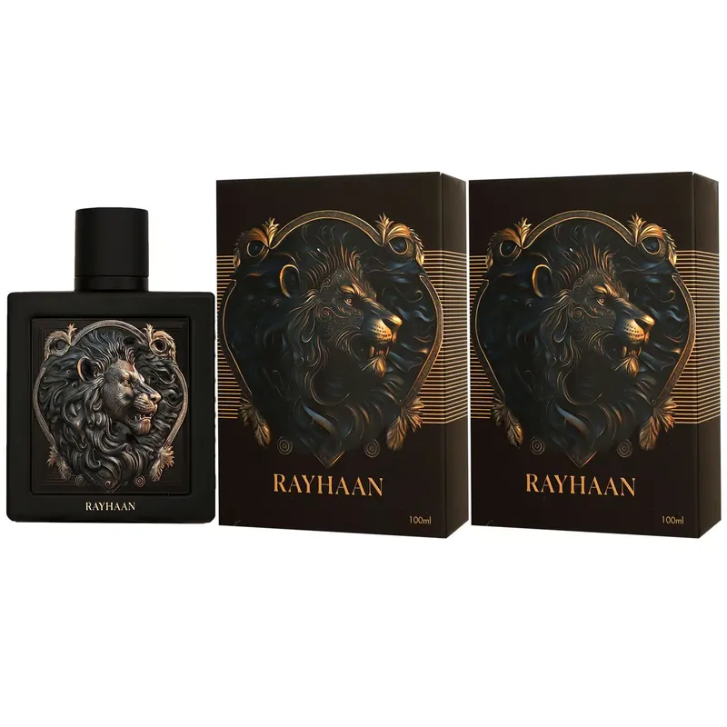 Nur Für Kurze Zeit Rayhaan Lion 2 x 100 ml Eau de Parfum EDP Set Herrenparfum Herren Parfum