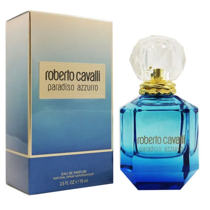 B WARE Roberto Cavalli Paradiso Azzurro 75 ml Eau de Parfum EDP Bestseller