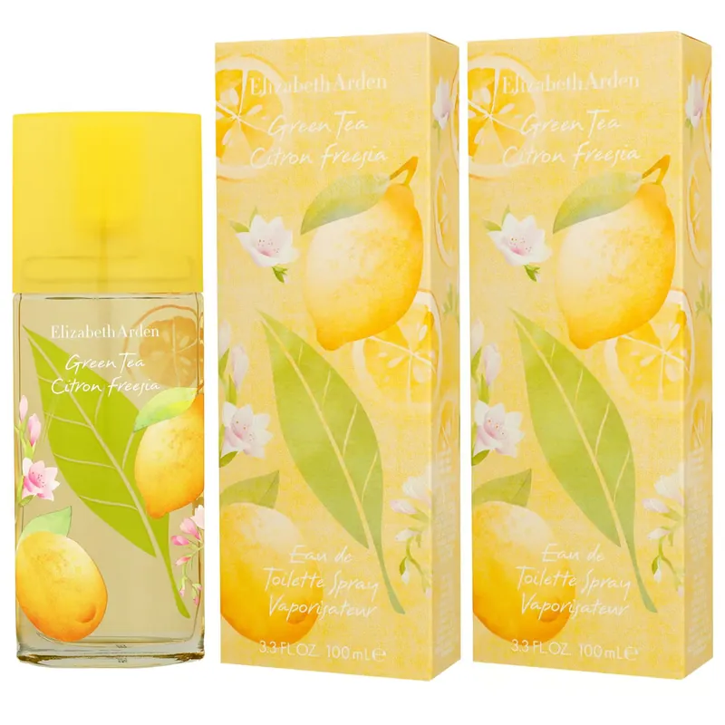 Bestpreis Elizabeth Arden Green Tea Citron Freesia 2 x 100 ml Eau de Toilette EDT Set Damenduft