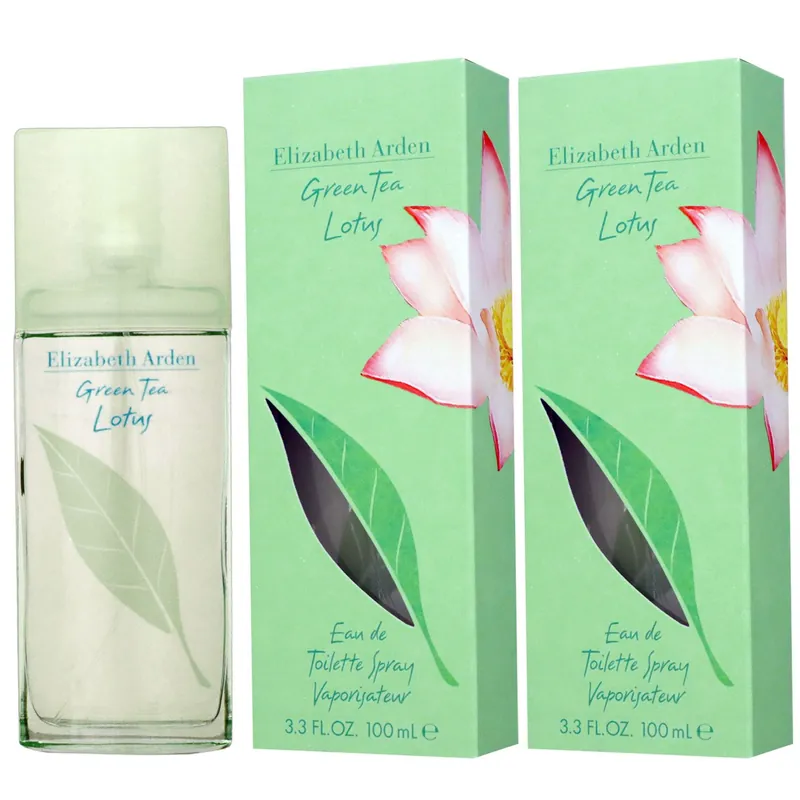 Elizabeth Arden Green Tea Lotus 2 x 100 ml Eau de Toilette EDT Set Neue Ware