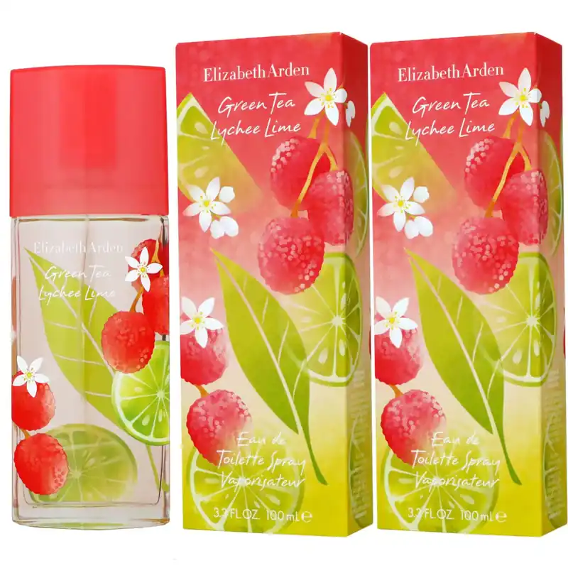 Expressversand Elizabeth Arden Green Tea Lychee Lime 2 x 100 ml Eau de Toilette EDT Set Damenduft
