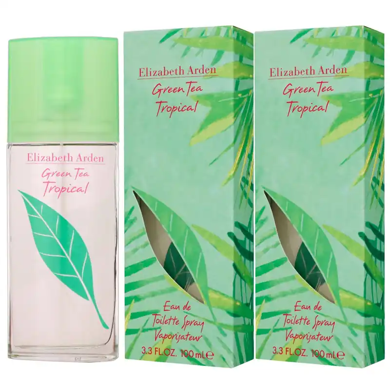 Ausverkauf Elizabeth Arden Green Tea Tropical 2 x 100 ml Eau de Toilette EDT Set Damenduft
