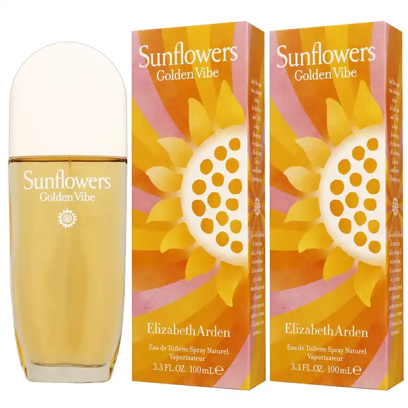 Elizabeth Arden Sunflowers Golden Vibe 2 x 100 ml Eau de Toilette EDT Set Rabatt
