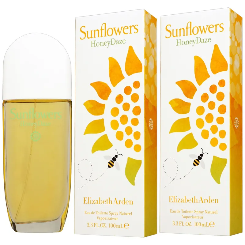 Solange Der Vorrat Reicht Elizabeth Arden Sunflowers HoneyDaze 2 x 100 ml Eau de Toilette EDT Set