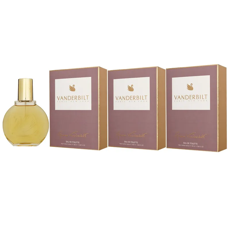 Gloria Vanderbilt 3 x 100 ml Eau de Toilette EDT Set Damenduft Damen Duft Mega-Angebot
