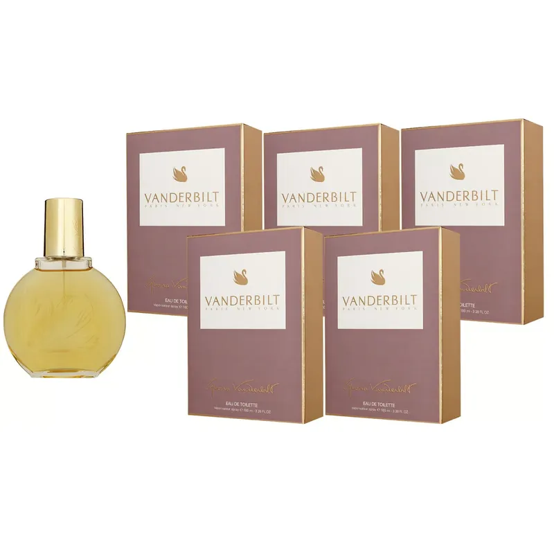 Saisonangebot Gloria Vanderbilt 5 x 100 ml Eau de Toilette EDT Set Damenduft Damen Duft