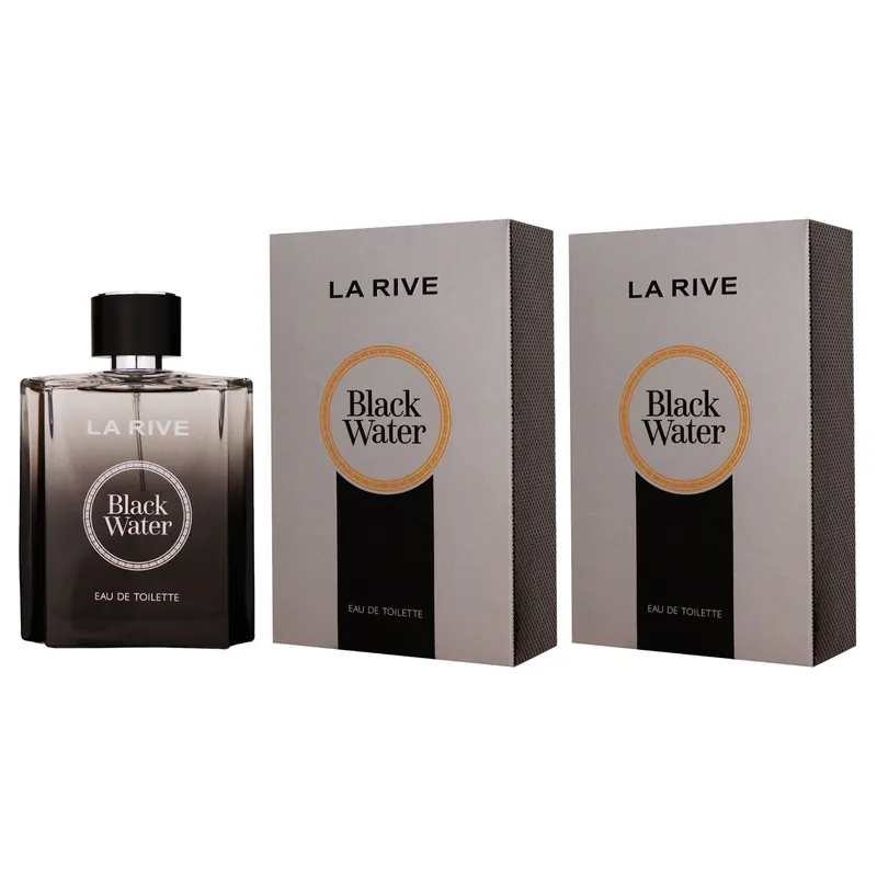 Preisknaller La Rive Black Water 2 x 100 ml Eau de Toilette EDT Set Herrenduft Herren Duft