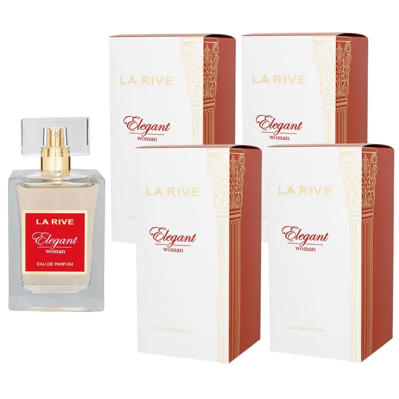 La Rive Elegant Woman 4 x 100 ml Eau de Parfum EDP Set Damenparfum Sale
