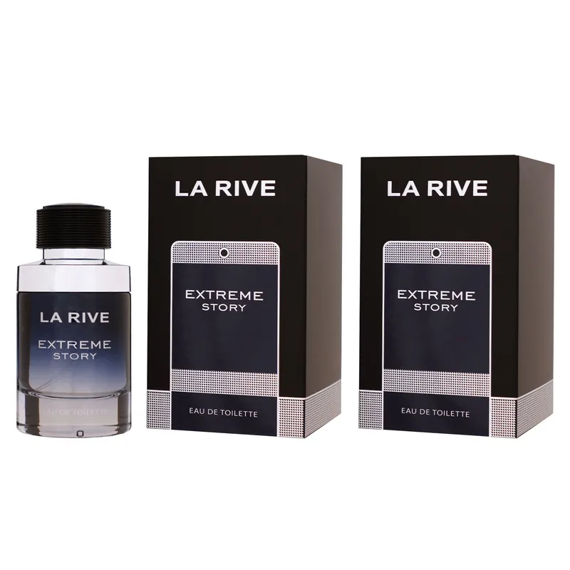 Ausverkauf La Rive Extreme Story 2 x 75 ml Eau de Toilette EDT Set Herrenduft