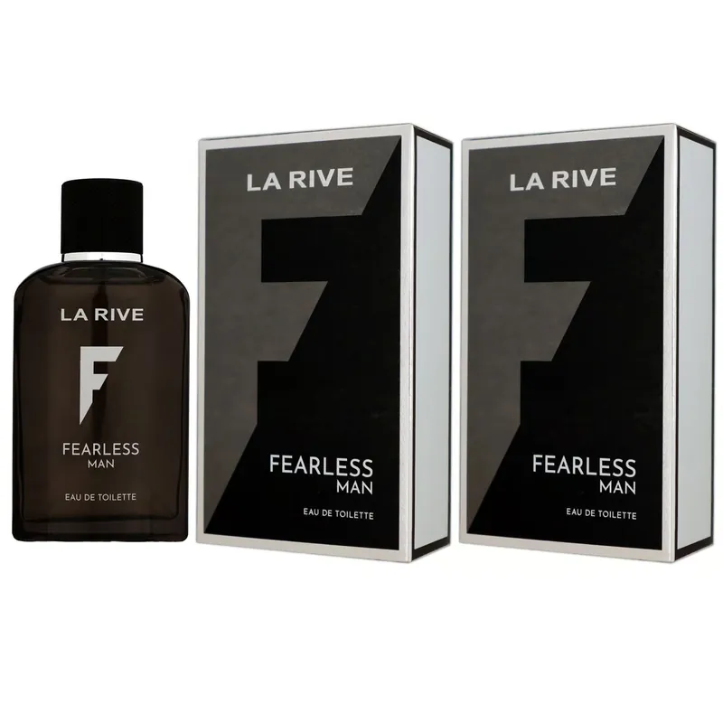 Echt La Rive Fearless Man 2 x 90 ml Eau de Toilette EDT Set Herrenduft Herren Duft