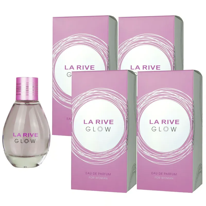 Top-Preis La Rive Glow 4 x 90 ml Eau de Parfum EDP Set Damenparfum