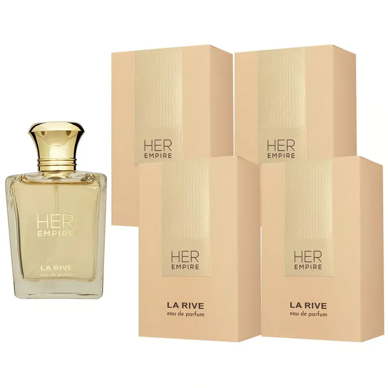 Sonderaktion La Rive Her Empire 4 x 90 ml Eau de Parfum EDP Set Damenparfum