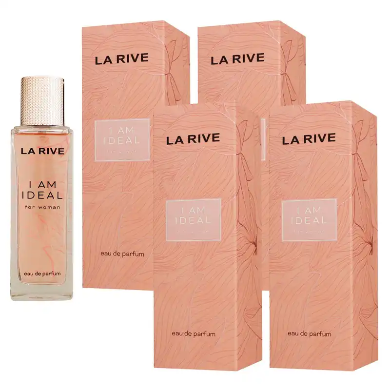 Letzte Chance La Rive I am Ideal 4 x 90 ml Eau de Parfum EDP Set Damenparfum