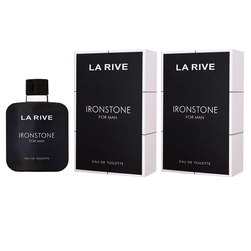 La Rive Ironstone 2 x 100 ml Eau de Toilette EDT Set Herrenduft Herren Duft Neue Ware
