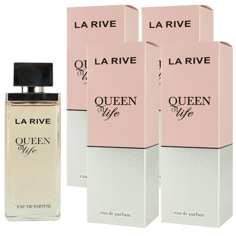 La Rive Queen of Life 4 x 75 ml Eau de Parfum EDP Set Damenparfum Preisknaller