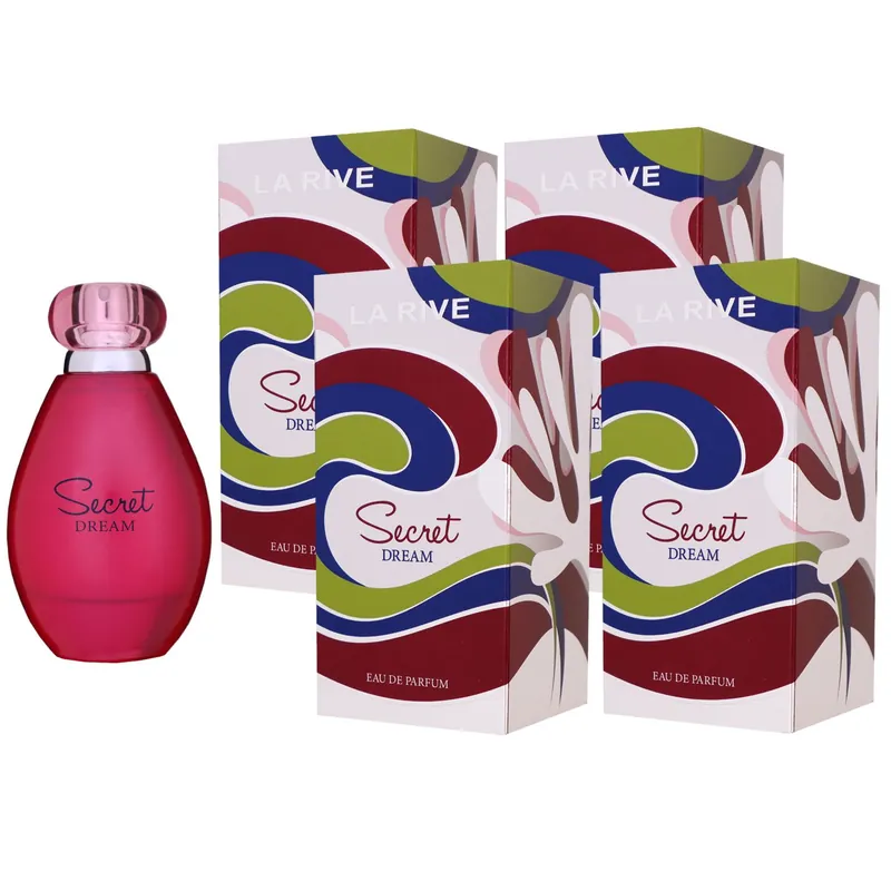 La Rive Secret Dream 4 x 90 ml Eau de Parfum EDP Set Damenparfum Nur Heute