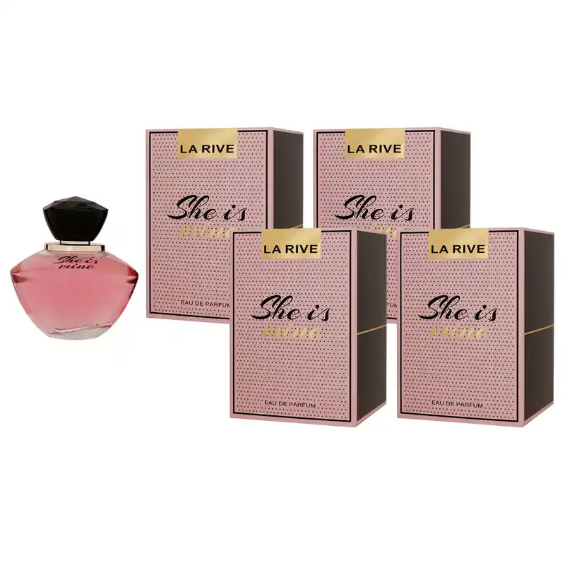La Rive She is Mine 4 x 90 ml Eau de Parfum EDP Set Damenparfum Online Kaufen