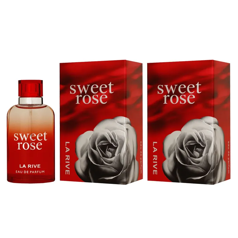 La Rive Sweet Rose 2 x 90 ml Eau de Parfum EDP Set Damenparfum Preis Gesenkt