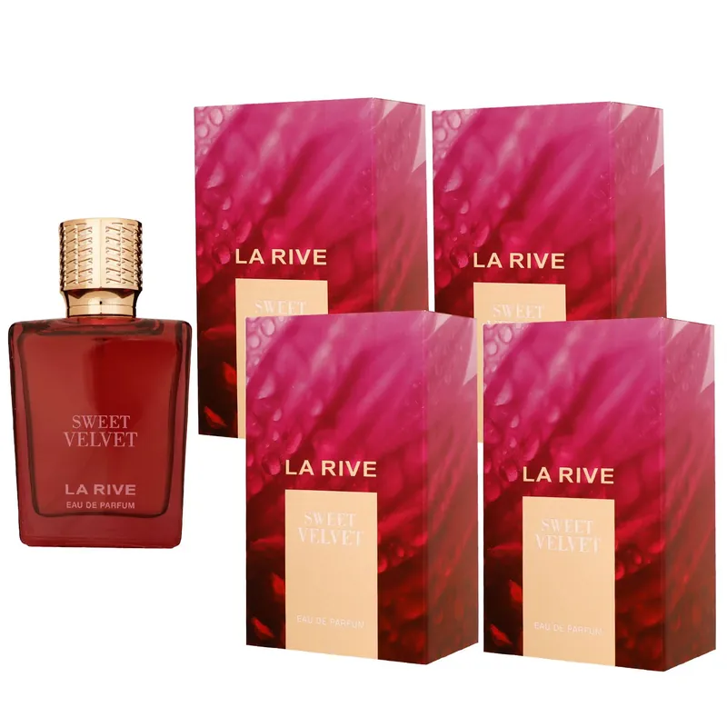 La Rive Sweet Velvet 4 x 90 ml Eau de Parfum EDP Set Damenparfum Nur Heute