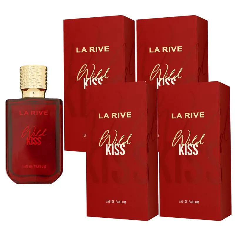 Neue Ware La Rive Wild Kiss 4 x 90 ml Eau de Parfum EDP Set Damenparfum