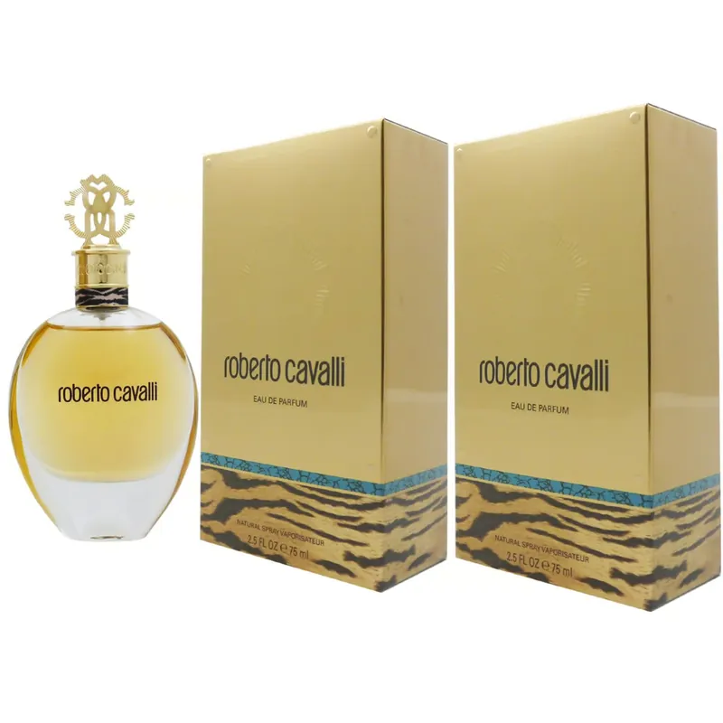 Neuheit Roberto Cavalli 2 x 75 ml Eau de Parfum EDP Set Damenparfum Damen Parfum