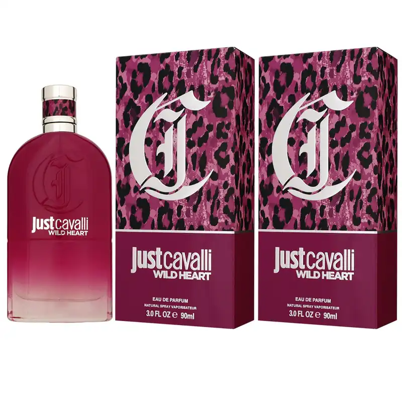 Roberto Cavalli Just Cavalli Wild Heart for Her 2 x 90 ml Eau de Parfum EDP Set Highlight