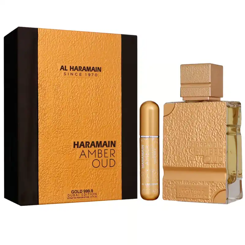 Al Haramain Amber Oud Gold 999.9 Dubai Edition 75 ml Eau de Parfum EDP Unisex Ausverkauf