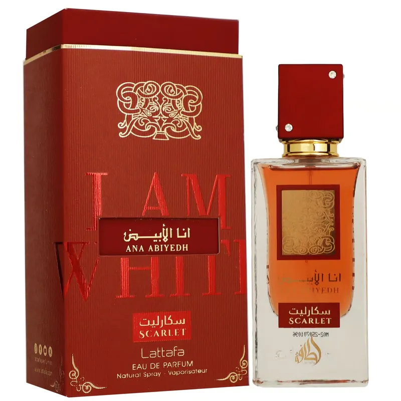 Lattafa Ana Abiyedh Scarlet 60 ml Eau de Parfum EDP Unisexparfum Finale Aktion