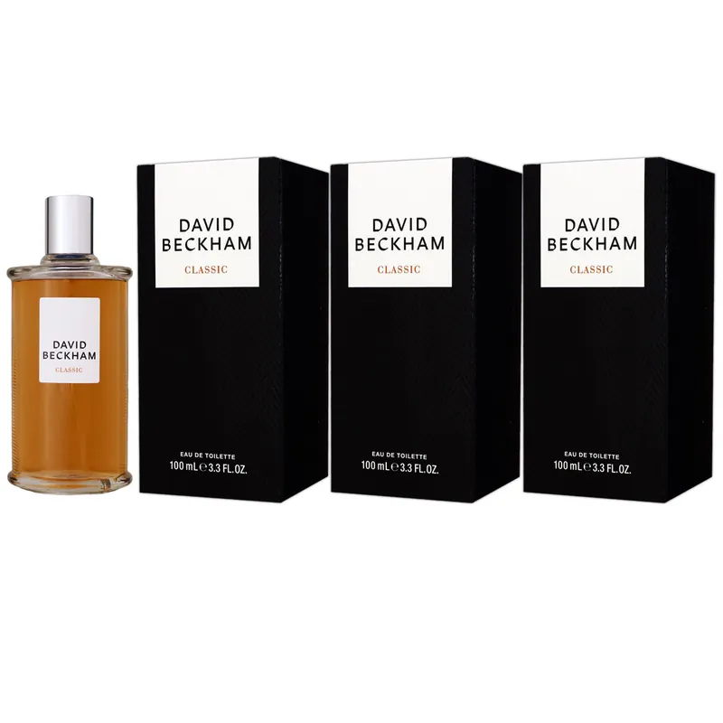 David Beckham Classic 3 x 100 ml Eau de Toilette EDT Set Herrenduft Herren Duft Direkt Vom Hersteller