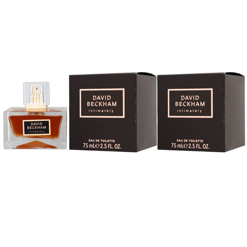 Highlight David Beckham Intimately Men 2 x 75 ml Eau de Toilette EDT Herrenduft Set