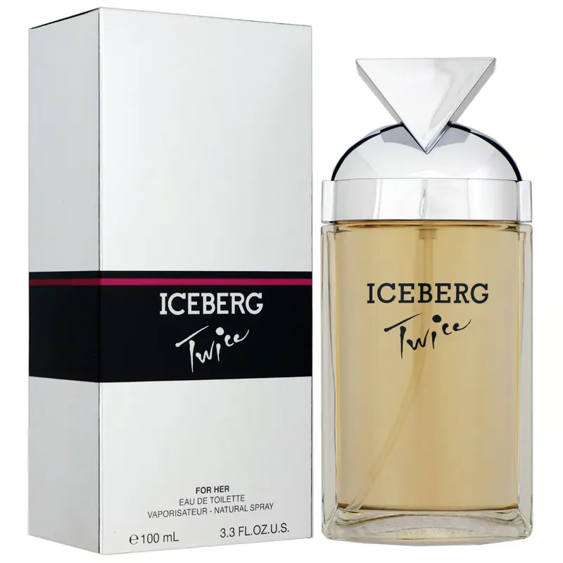 Zertifiziert Iceberg Twice For Her Pour Femme 100 ml Eau de Toilette EDT Damenduft
