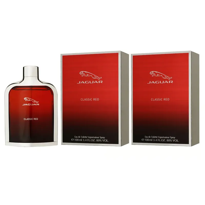 Jaguar Classic Red 2 x 100 ml Eau de Toilette Herrenparfum Herrenduft Set Kracherpreis