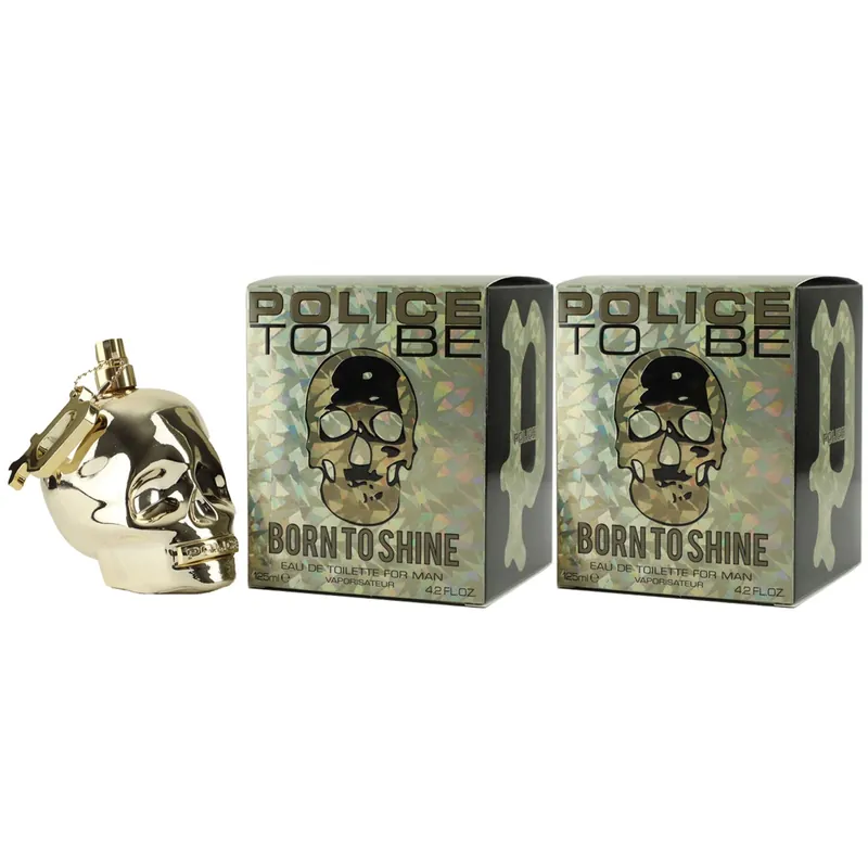 Geprüft Police To Be Born To Shine for Man 2 x 125 ml Eau de Toilette EDT Set Herrenduft Herren