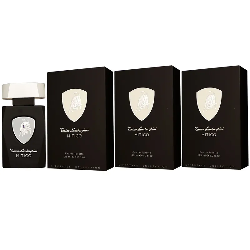 Online Kaufen Tonino Lamborghini Mitico 3 x 125 ml Eau de Toilette EDT Set Herrenparfum