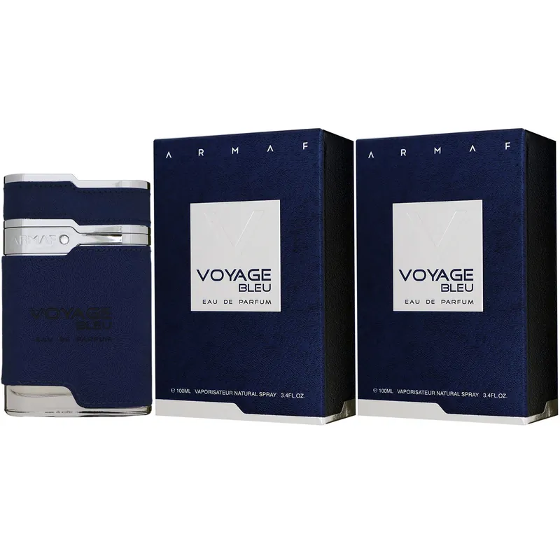 Meistverkauft Armaf Voyage Bleu 2 x 100 ml Eau de Parfum EDP Herrenparfum Set