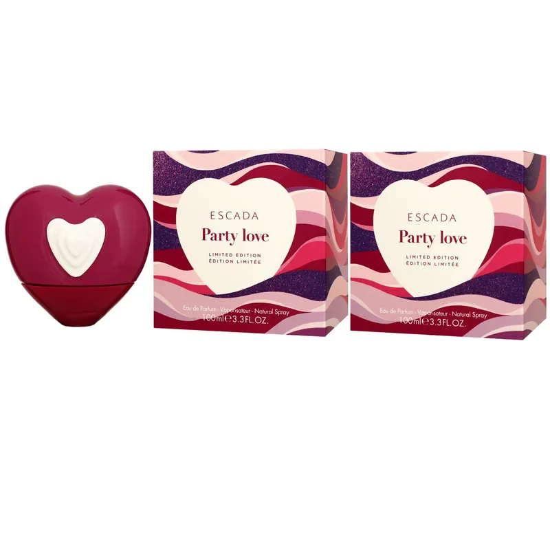 Escada Party Love 2 x 100 ml Eau de Parfum EDP Set Damenparfum Limited Edition Solange Der Vorrat Reicht