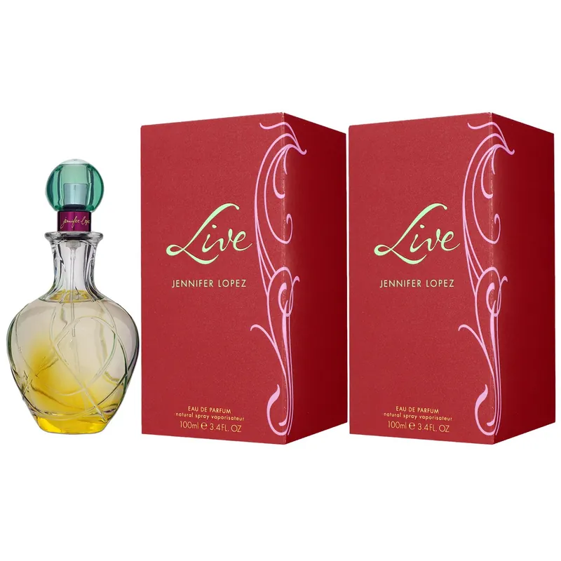 Bestseller Jennifer Lopez Live 2 x 100 ml Eau de Parfum EDP Set Damenparfum