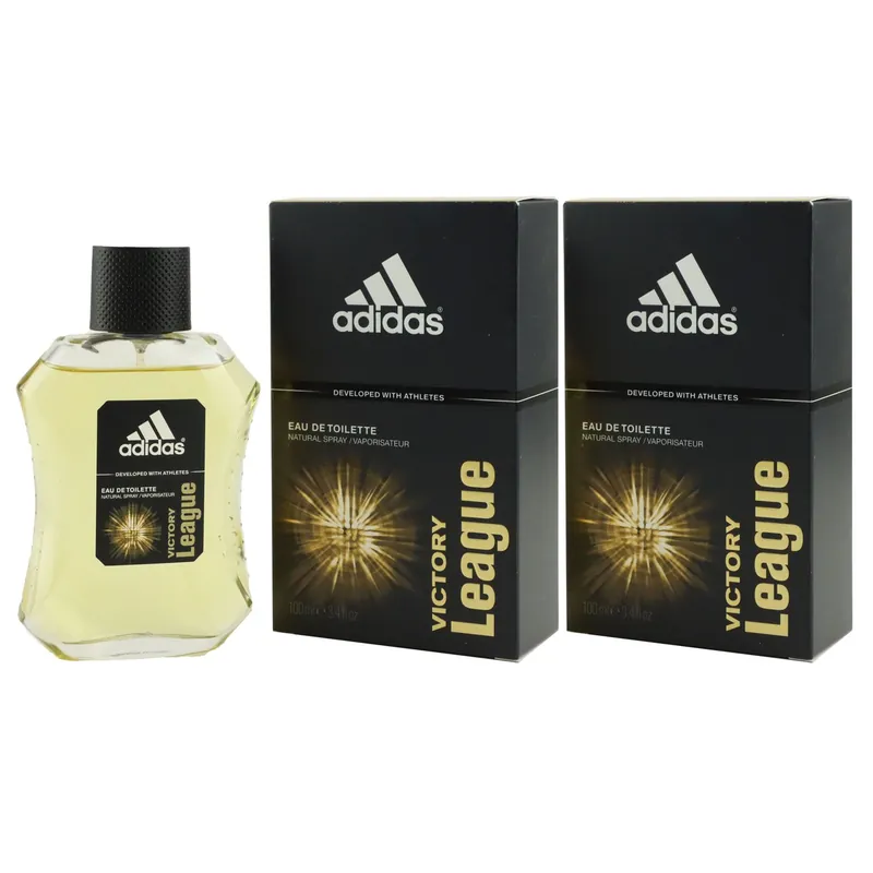 Adidas Victory League 2 x 100 ml Eau de Toilette EDT Set Top-Angebot