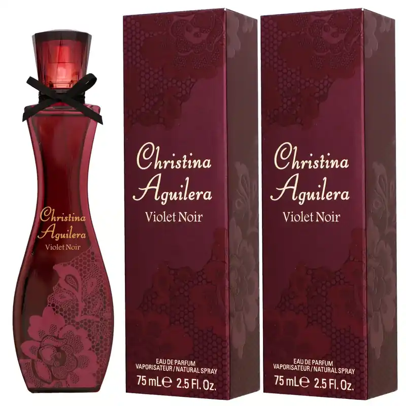 Christina Aguilera Violet Noir 2 x 75 ml Eau de Parfum EDP Set Damenparfum Sofort Bestellen