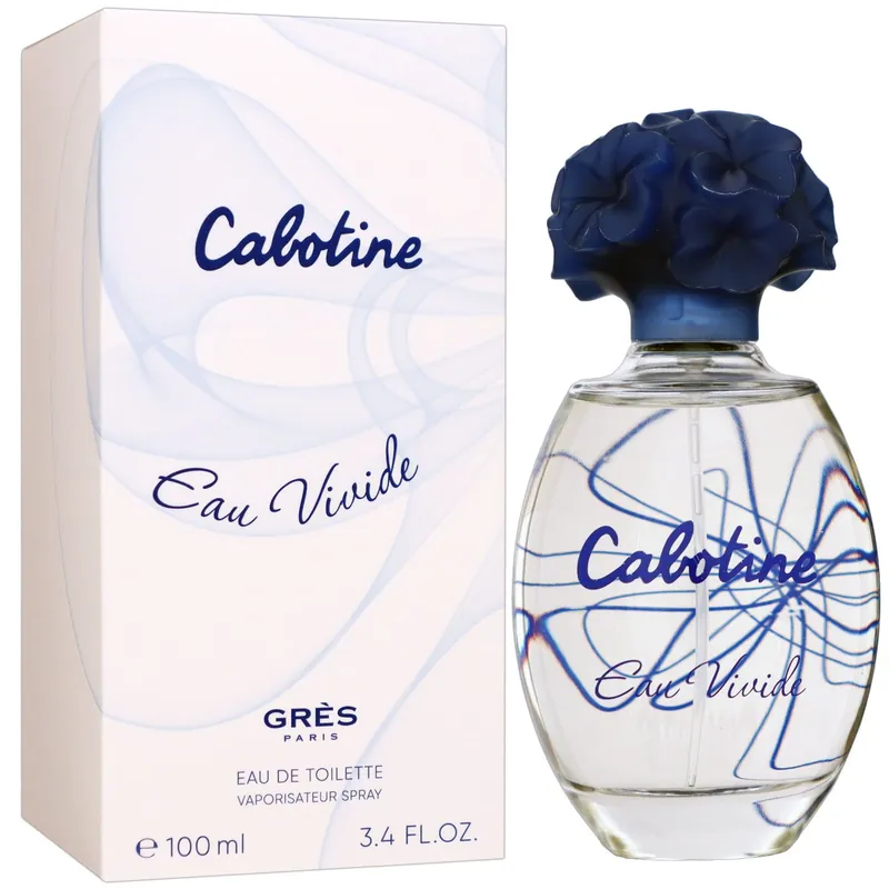 Gres Cabotine Eau Vivide 100 ml Eau de Toilette EDT Damenduft Zertifiziert